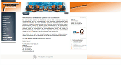 Desktop Screenshot of kost-spedition.de